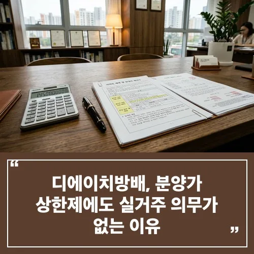 디에이치방배 전세 시세 2026년 전망: 실거주 의무 면제 혜택 분석 2