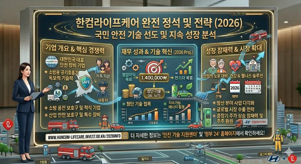 한컴라이프케어 2026년 주가 전망: 방산·안전 솔루션 성장주 분석
