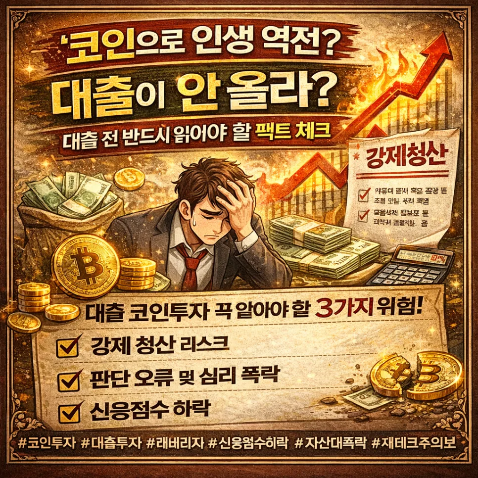 2026년 코인 대출 투자, '인생 역전' 가능할까? 팩트체크