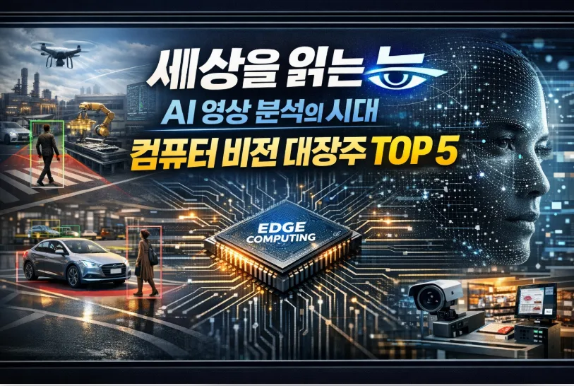 AI 영상 분석 대장주 2026: 컴퓨터 비전 핵심 기업 5선 분석