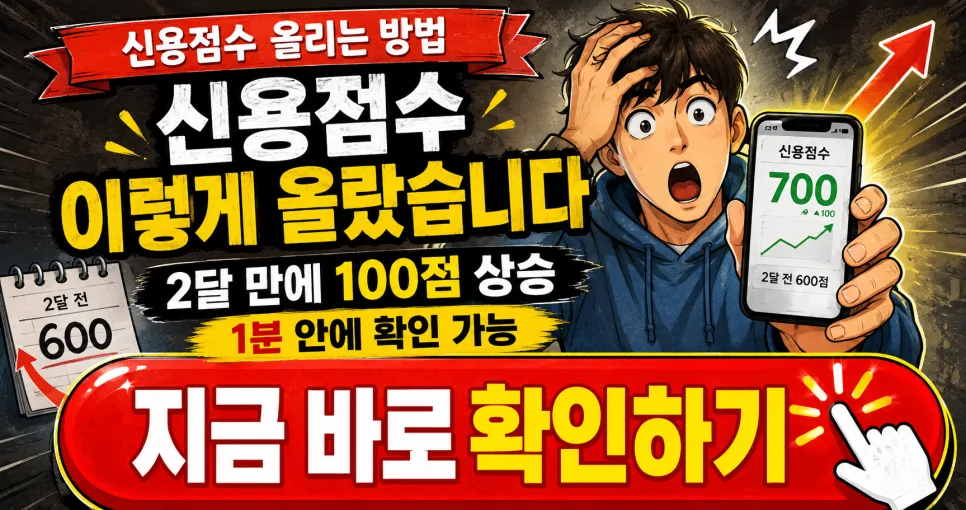 신용점수 800점 달성 비결 2026: 카드·대출 관리 핵심 총정리