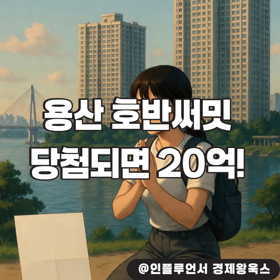 용산 호반써밋 줍줍 청약, 20억 시세차익 가능할까? (2026년 전망)