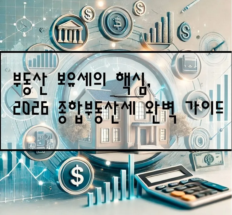 2026년 종부세, 얼마부터 낼까? 기준·세율·납부일 총정리