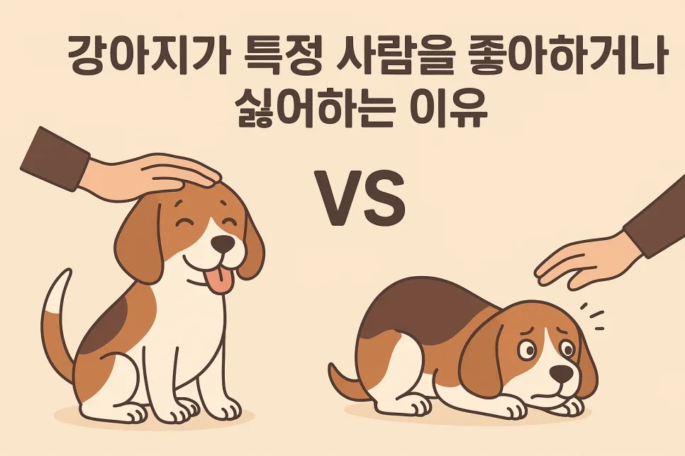 강아지가 특정인만 좋아하는 이유 5가지 (2026년 최신 분석)
