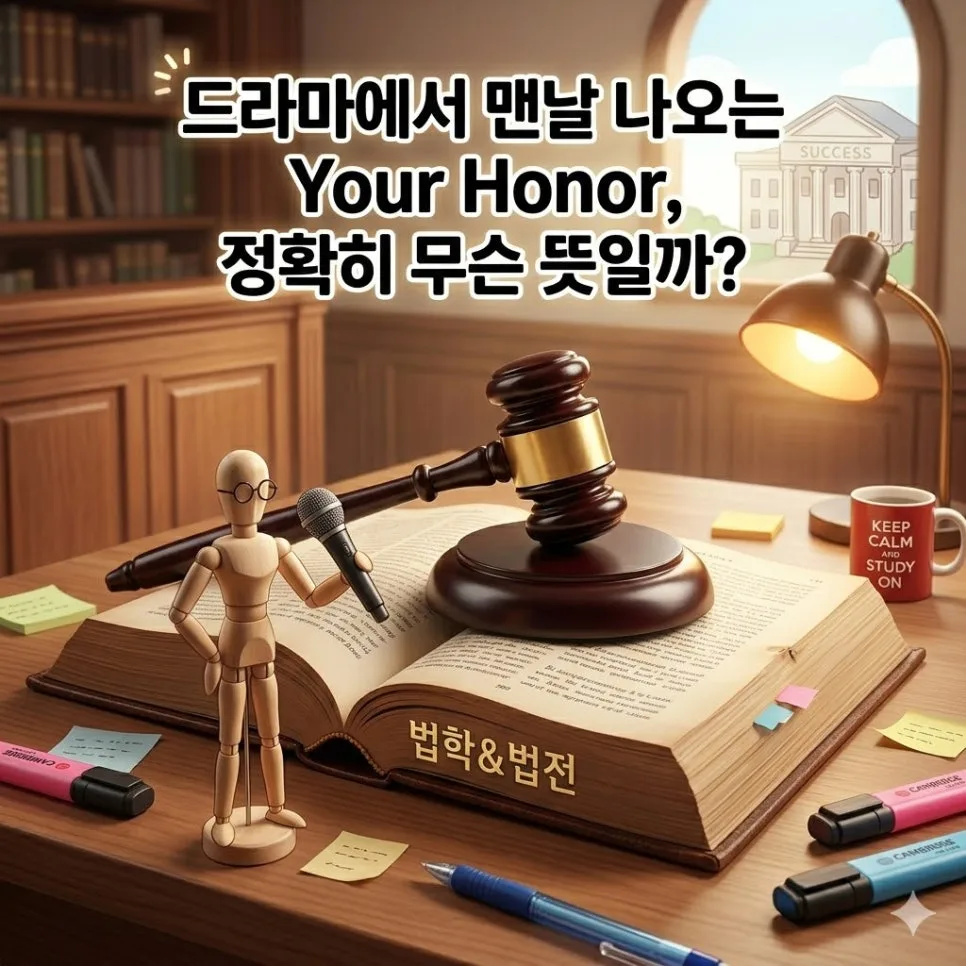 Your Honor 뜻, 판사님 지칭 영어 표현 2026년 완벽 정리