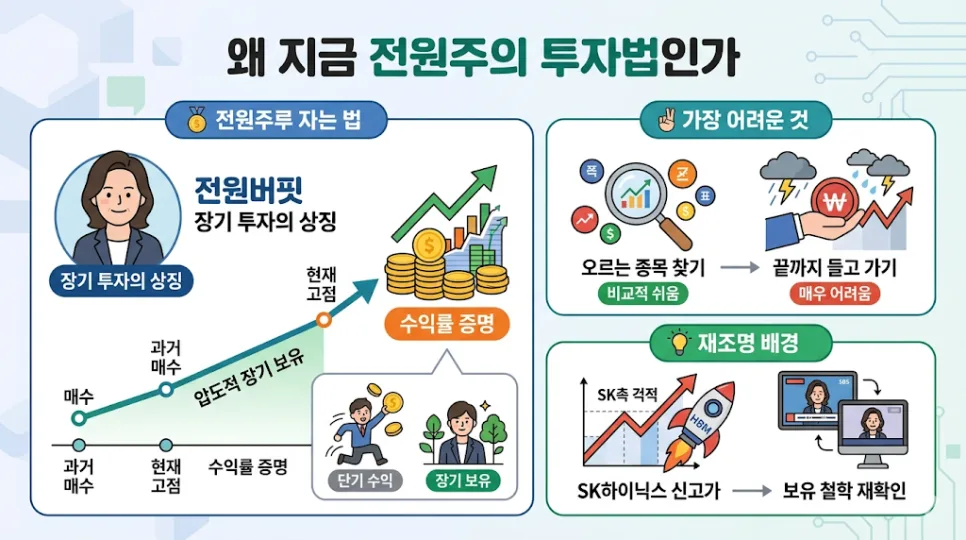 전원주 SK하이닉스 90배 수익 비결 2026: 장기 투자법 분석 2
