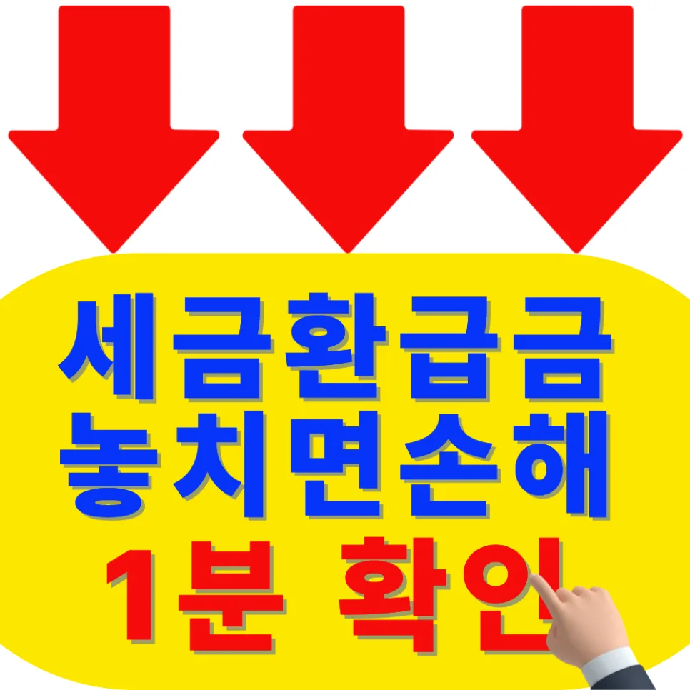 숨은 세금 환급금 2026년 찾는 법: 3분 만에 조회 가능