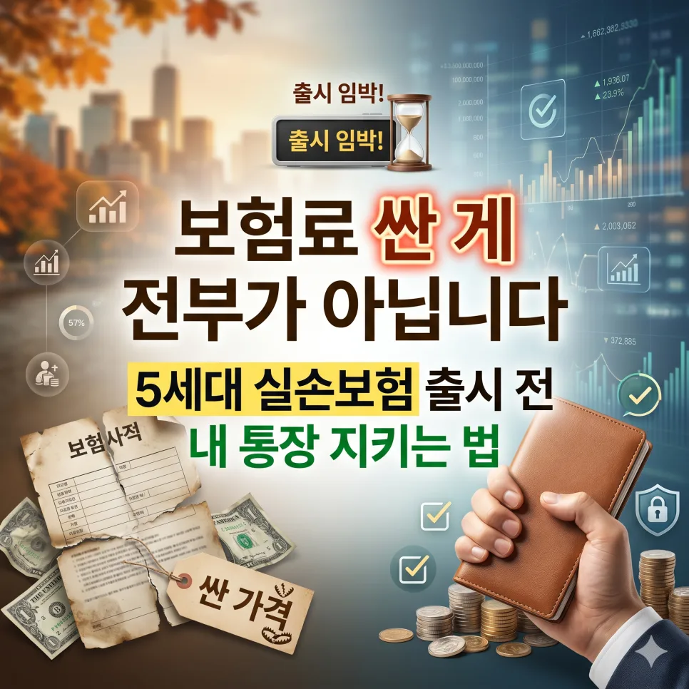 5세대 실손보험 전환? 2026년, 내게 맞는 선택 기준은?
