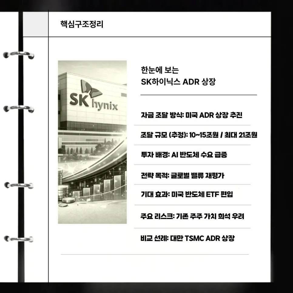 SK하이닉스 ADR 상장 2026: 미국 자본시장 진출 전략 분석 2