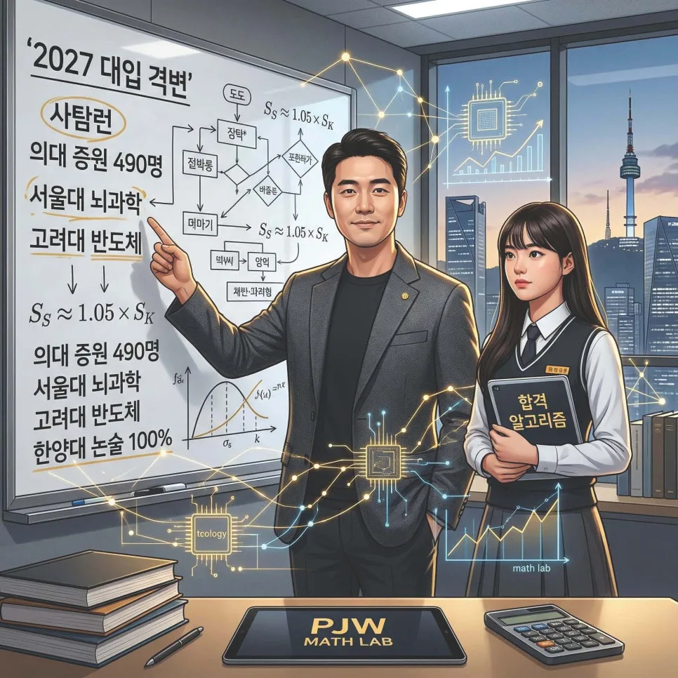 2027 대입 수학 전략: 첨단학과·사탐런 합격 비법 2026