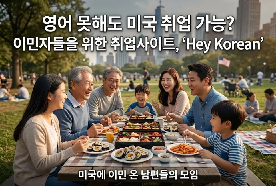 영어 못해도 미국 취업 가능? 헤이코리안 활용법 2026