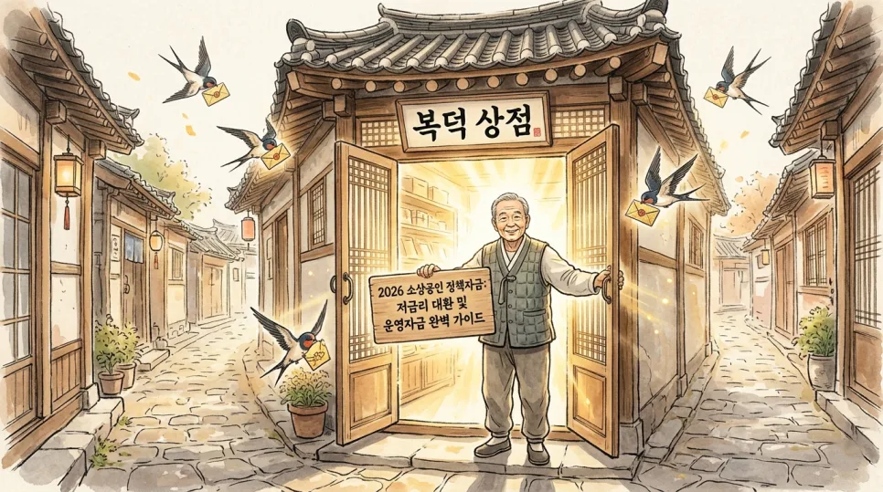 2026 소상공인 정책자금: 저금리 대환대출 신청 방법 완벽 가이드