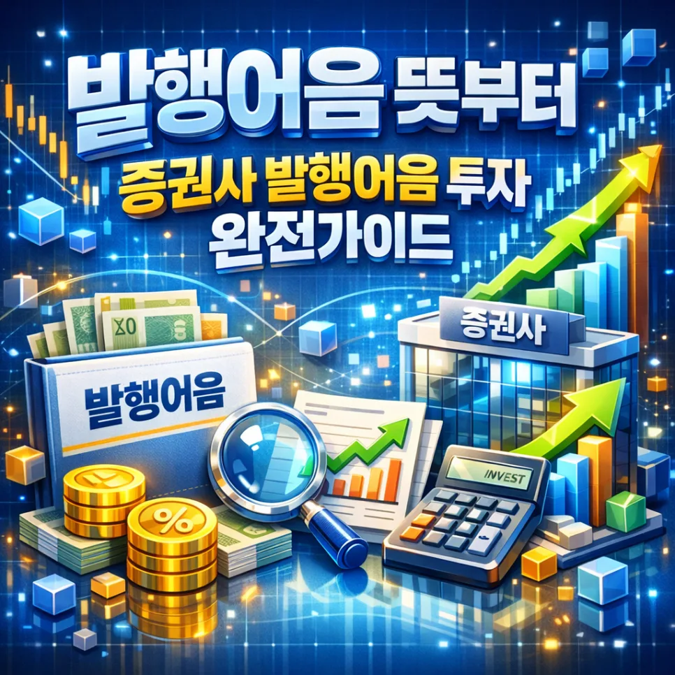 발행어음이란? 2026년 수익률·장단점·위험성 총정리