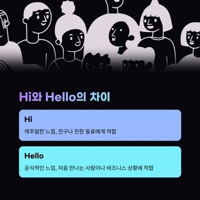 영어 인사말 Hi, Hello, How are you? 2026년 완벽 구분법 2