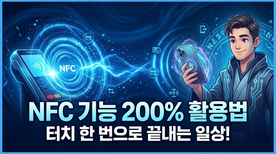 NFC 기능 100% 활용법: 2026년 스마트 라이프 필수템 완벽 가이드