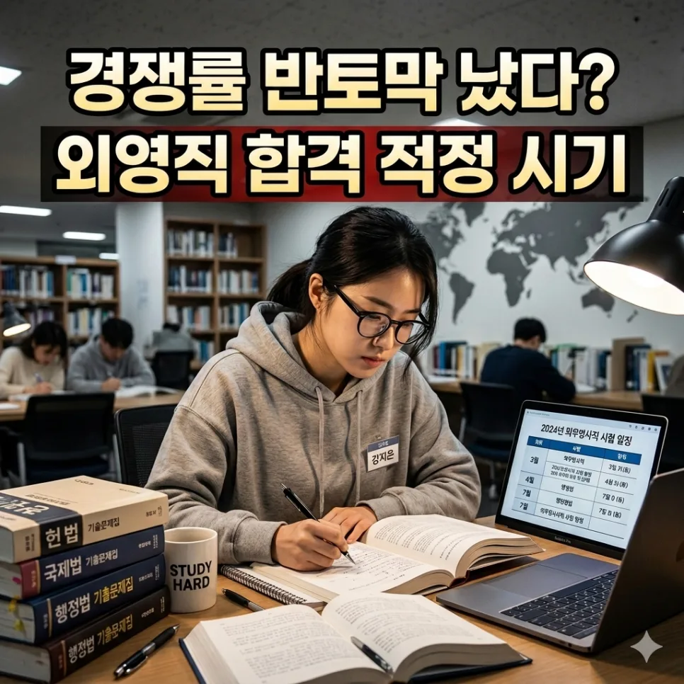 7급 외무영사직 합격 전략 2026: 제2외국어 검정제 완벽 대비