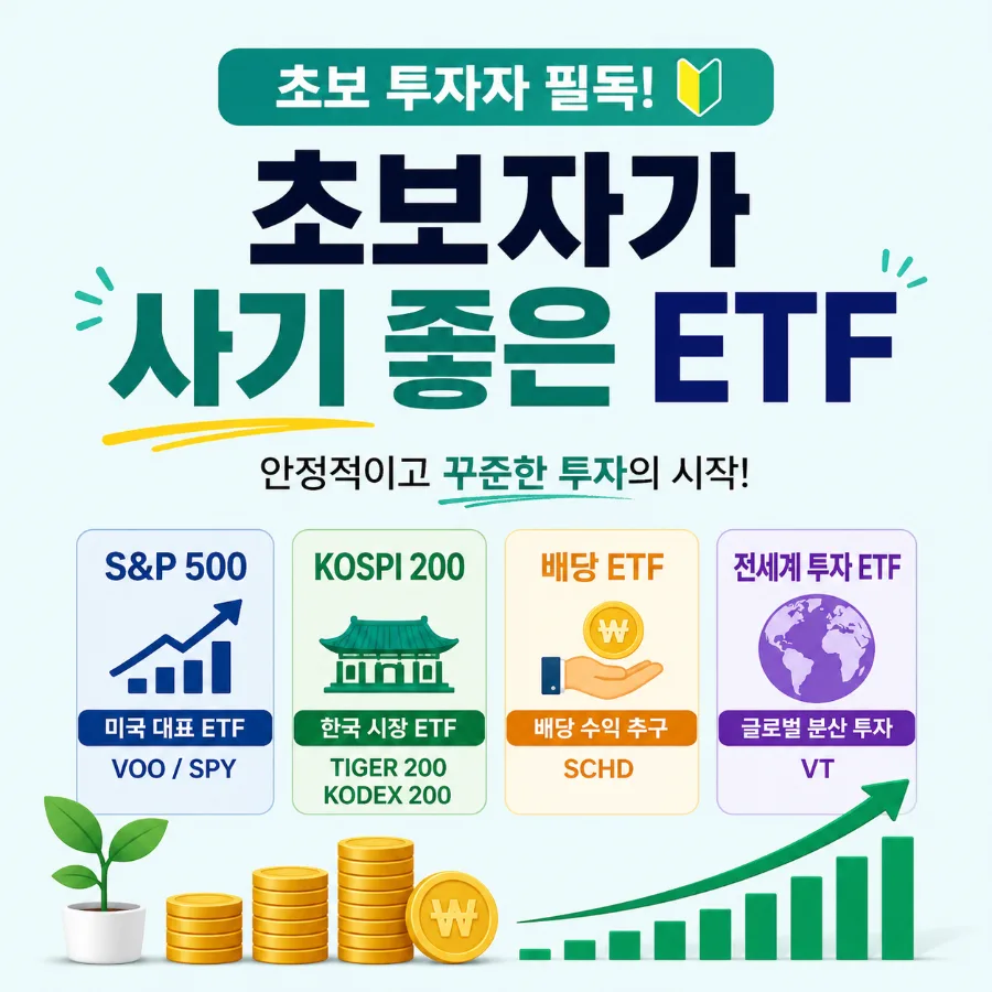 2026년 ETF 투자, 초보자를 위한 안정적인 시작 가이드