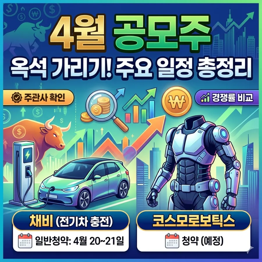 2026년 4월 공모주, 알짜 중소형주 투자 전략 A to Z
