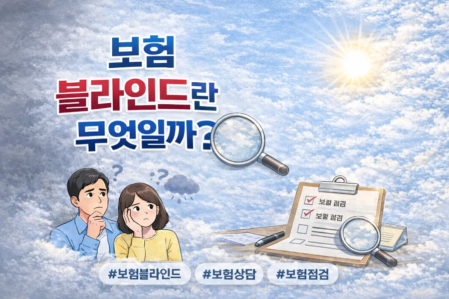 보험 블라인드 탈출법 2026: 내 보험 제대로 아는 3단계