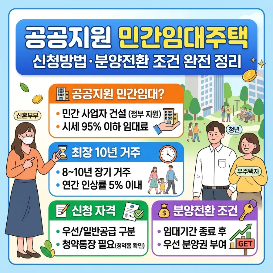 공공지원 민간임대주택 2026: 청약통장으로 내 집 마련 기회 잡는 법