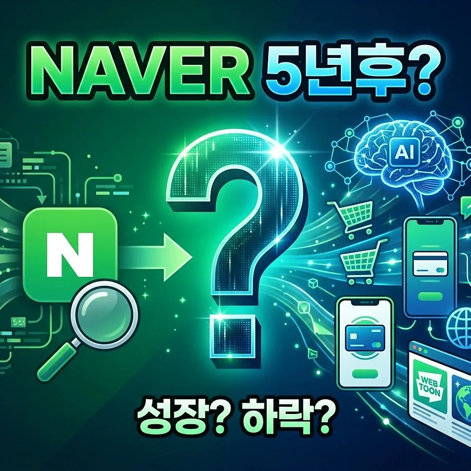 NAVER 5년 후 전망: AI와 커머스 성장 가능성은? 2026년 분석