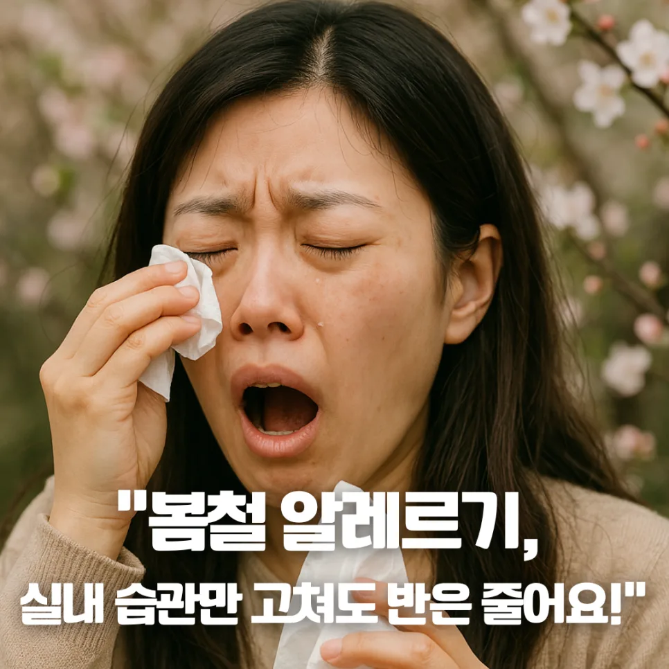 봄철 알레르기 원인, 실내 환경 점검으로 해결하는 법 2026