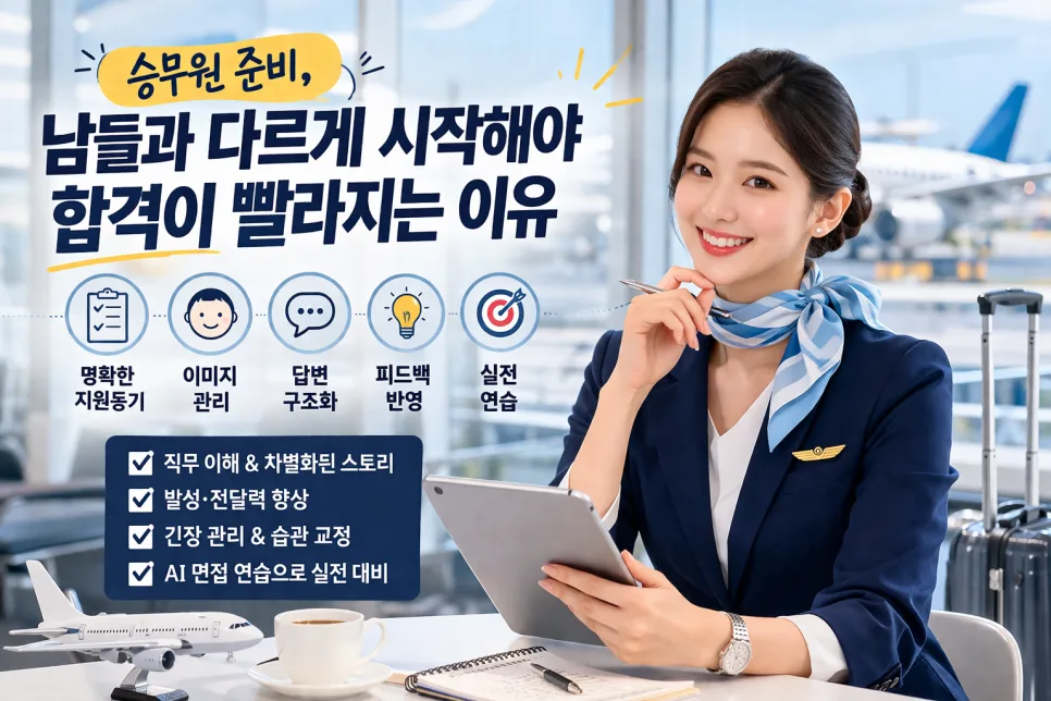 2026년 승무원 합격, 남다른 시작으로 빠르게 준비하는 법