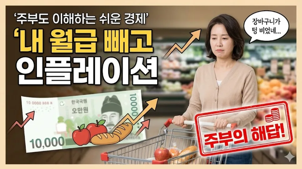 주부 경제 공부: 인플레이션과 기준금리 이해 2026