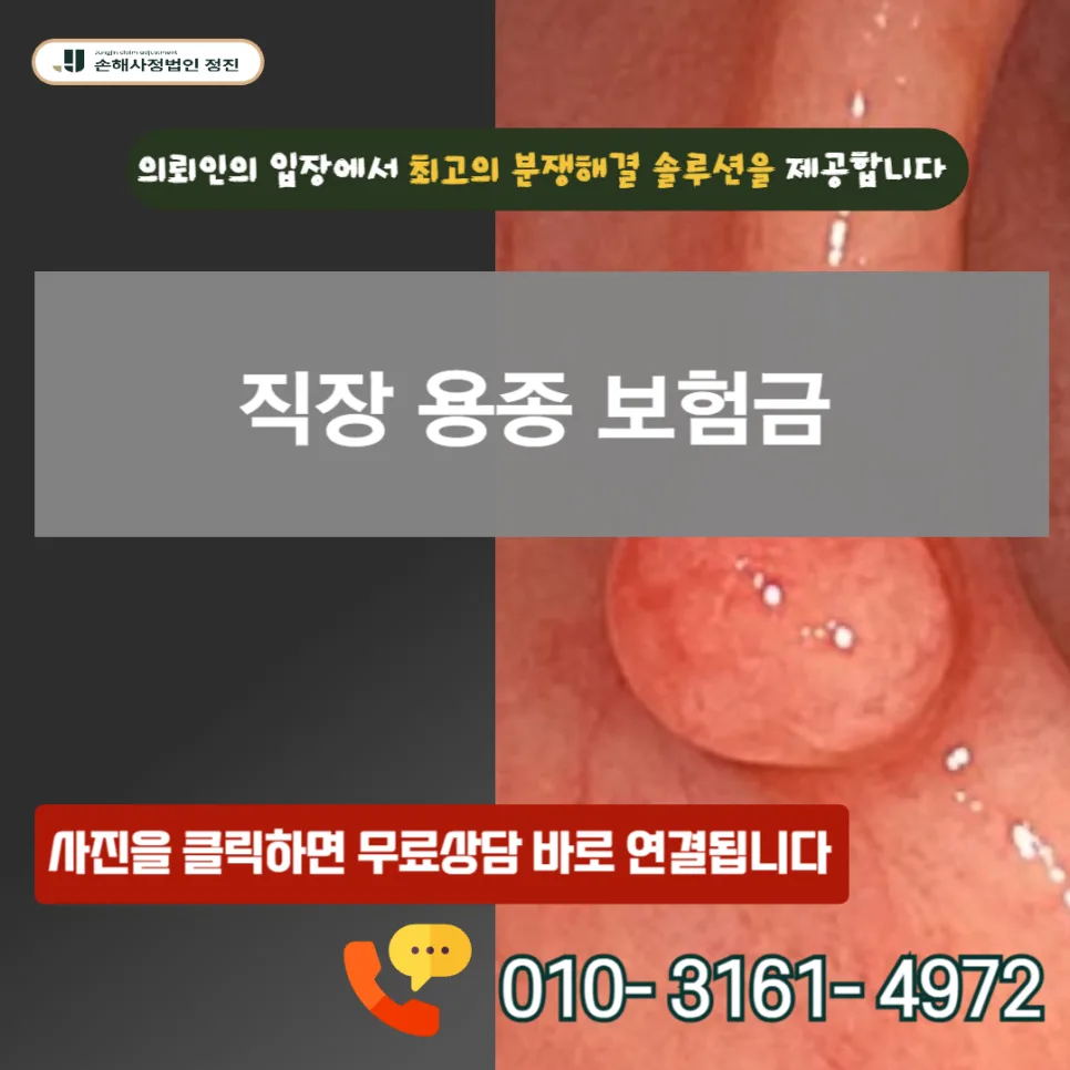 직장 용종 D12.8 보험금, High Grade Dysplasia로 수천만 원 받는 비결 2026