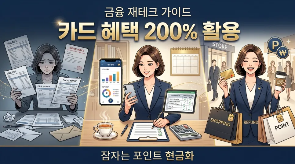 카드 혜택 2026: 피킹률 계산과 실적 관리로 돈 버는 법