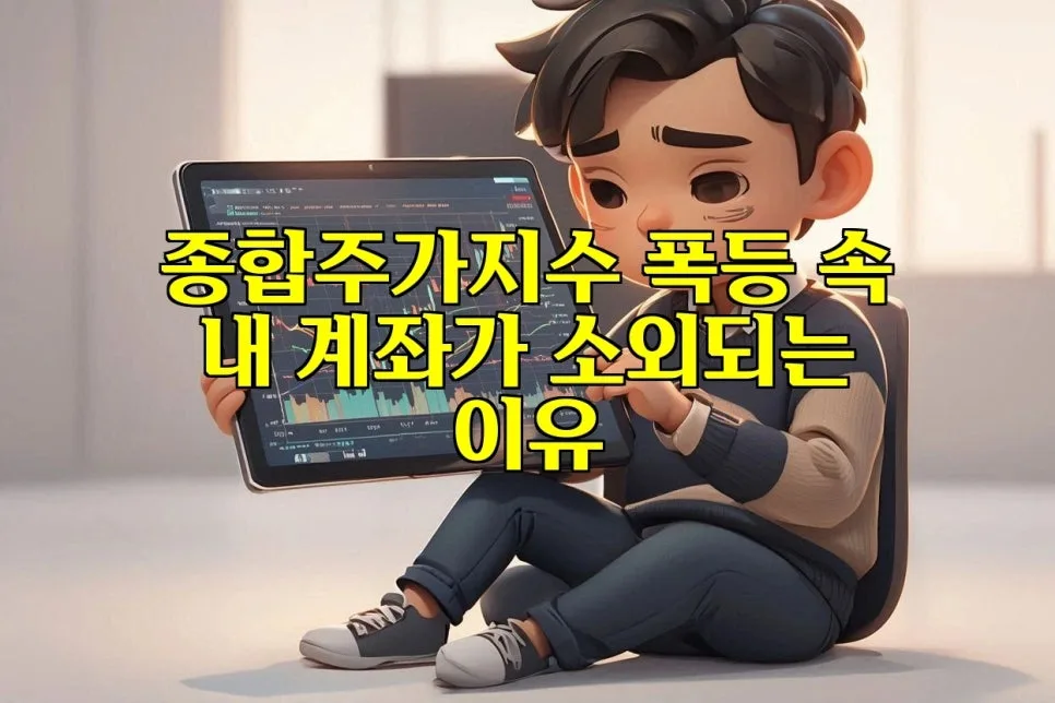 종합주가지수와 내 계좌 괴리, 2026년 원인과 해결책 분석